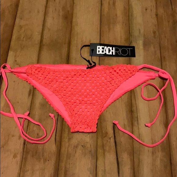 Beach Riot Watermelon Hyper Bikini Bottom nwt - Picture 3 of 8